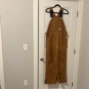 Carhartt Quilt Lined Insulated Bibs